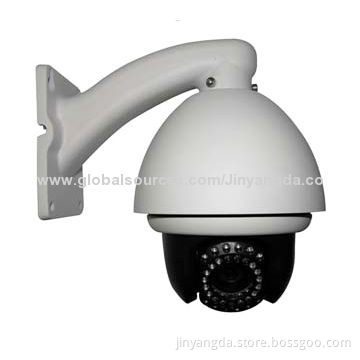 1/3" Sony CCD 480TVL 4-inch 10x optical focus metal case IR speed dome camera